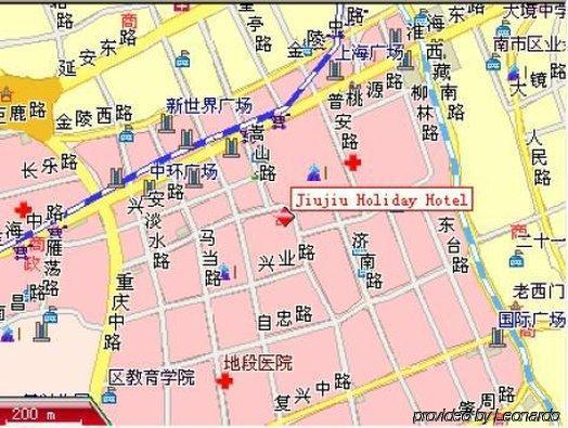Jiujiu Holiday Hotel Sanghaj Kültér fotó